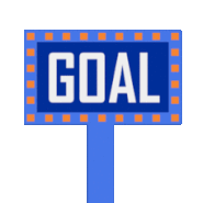 The Goal after you complete the minigame without going to the beginning.