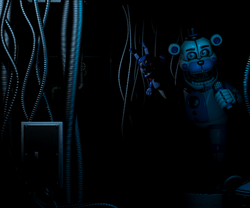 Five Nights at Freddy's Sister Location Extras Menu, ALL ANIMATRONICS AND  BLUEPRINTS!