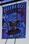 BidyBab in Circus Baby's Poster as seen in Circus Control.