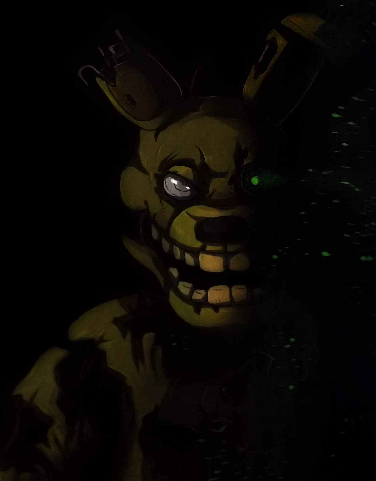 SpringTRAP_OFF_0 on Game Jolt: Abby and Springtrap(ART) Why not actually?)  This is what I want the