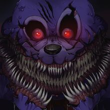 Twisted Bonnie Is In The Twisted One Book He Is One Of The Scares Twisted Amitronic S Of All So If You Ever See Him Ru Fnaf Drawings Fnaf Characters Fnaf Art