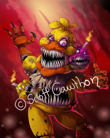 twisted chica plush