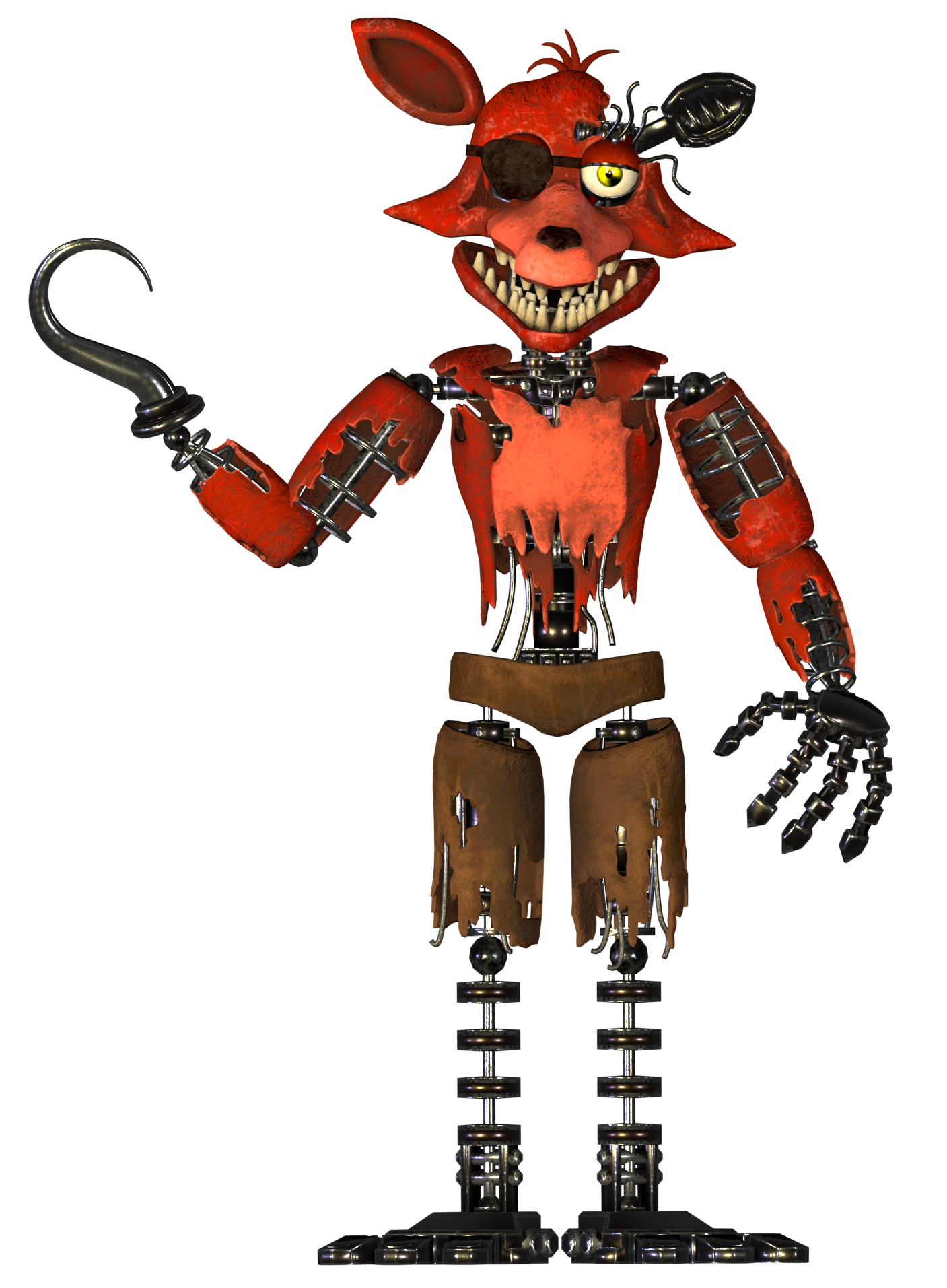 withered foxy fnaf comp