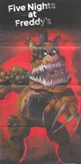 A Twisted Freddy Poster that comes with the book if one buys it from Barnes and Noble.