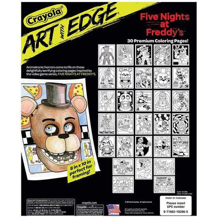 Art With Edge Five Nights At Freddy S Fnaf The Novel Wiki Fandom