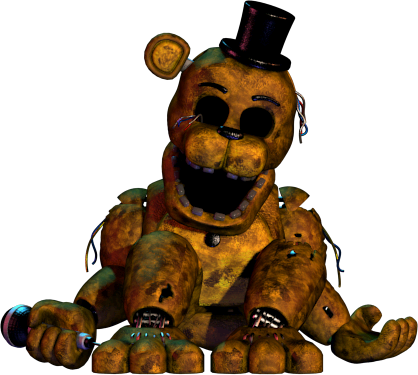 FNAF Character Sheet #10 - Withered Golden Freddy : r