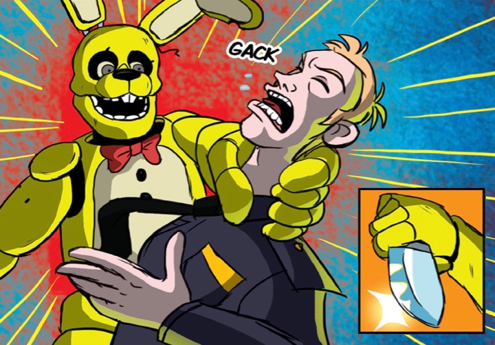 Melted Springtrap And Molten Freddy Chase Gregory Ending Five Night At Freddy's Security Breach