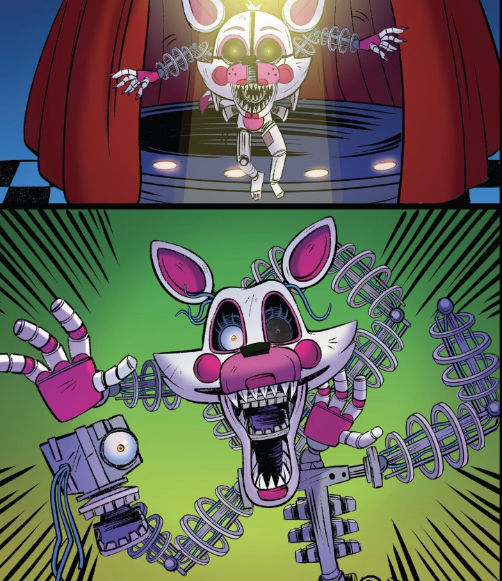 Solve Fnaf 5 - This is what happens when Funtime Foxy and Circus Baby  starts dating jigsaw puzzle online with 48 pieces