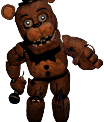 fnaf 2 withered freddy