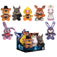 Twisted Bonnie along with the other plushes.