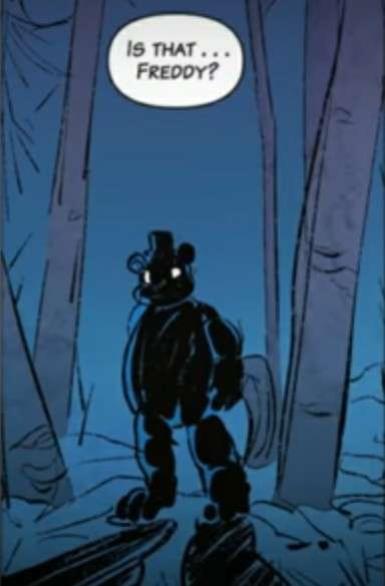 The wiki says that Shadow Freddy appears in The Twisted Ones Novel