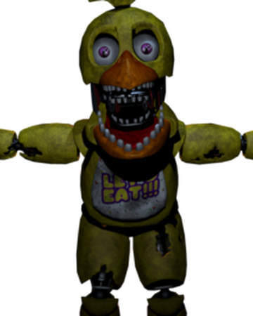 withered chica action figure