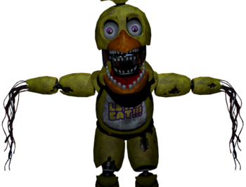 Celena Birt on Instagram: PT 3: The Withereds Withered Chica is by far the  scariest Animatronic in the series to me. #fnaf #fnaf2 #fivenightsatfreddys  #fivenightsatfreddys2 #withered #witheredanimatronics #witheredchica # witheredfoxy #fnafchica