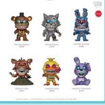 Leaked image of Twisted Foxy's pop along with the others.