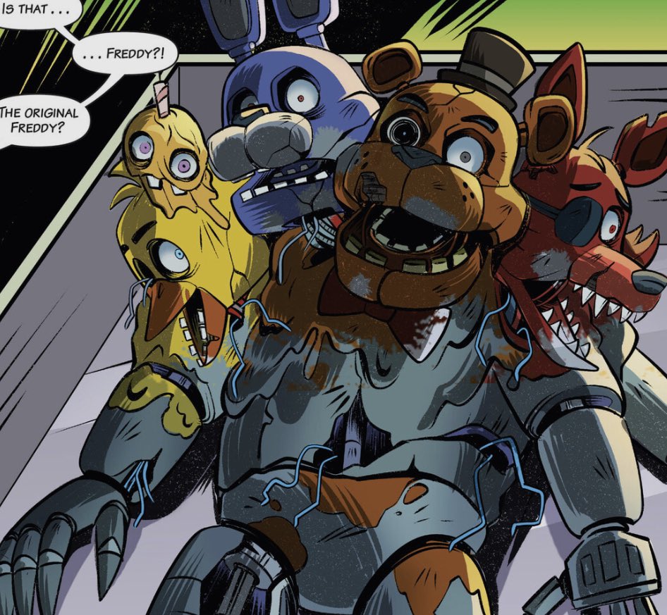 Five Nights at Freddy's: The Silver Eyes: The Graphic Novel, Five Nights  at Freddy's Wiki