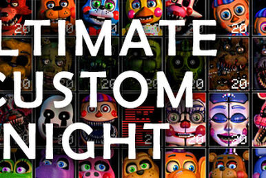 FNAF Ultimate Custom Night Ennard/Mangle/Withered Chica/SpringTrap and  Molten Freddy 20 Walkthrough 