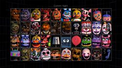 Ultimate Custom Night  Night, Fnaf, Five nights at freddy's