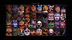 How will Springtrap, Molten Freddy and Ennard work in UCN Blank