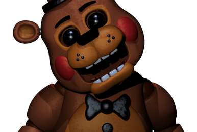 etti on X: withered freddy's eyes are pushed forward in the fnaf 2 trailer   / X