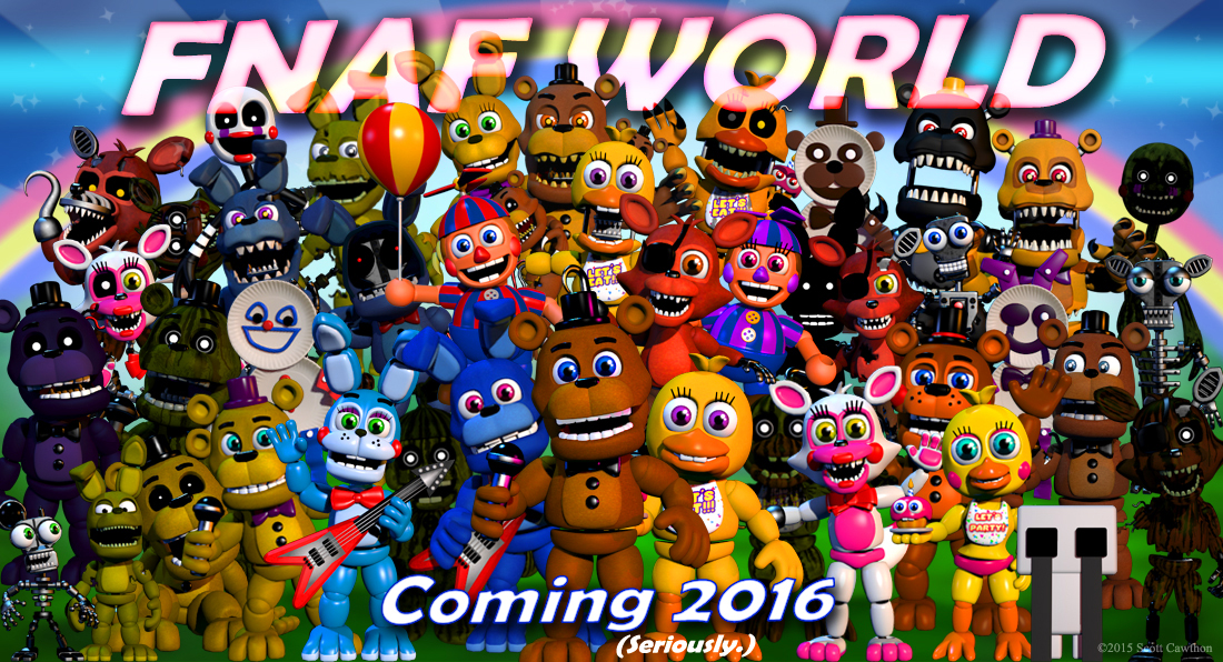 FNaF World 3D - Walkthrough Part 1 
