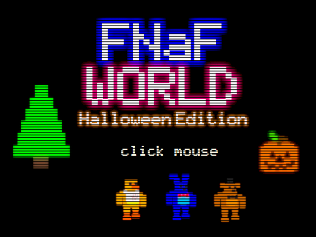 FNAF World Halloween Edition - any% Medium in 10:39! (WR) 