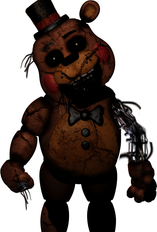 Withered Withered Freddy By Fazboggle - Old Freddy Fnaf 2 - Free