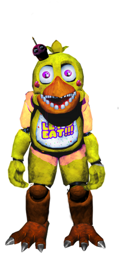 I feel like Withered Chica would have looked better if she never had her  jaw at all (yes, I know the Igniteds ran with this already) (Model and  render by LetTric, asset