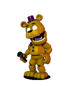 FNaF World Redacted  Confronting Scott And Chipper! Golden Freddy
