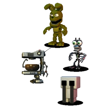 Plushtrap Endo Plush Coffee and Crying Child FNAF World Simulator Wikia Fandom