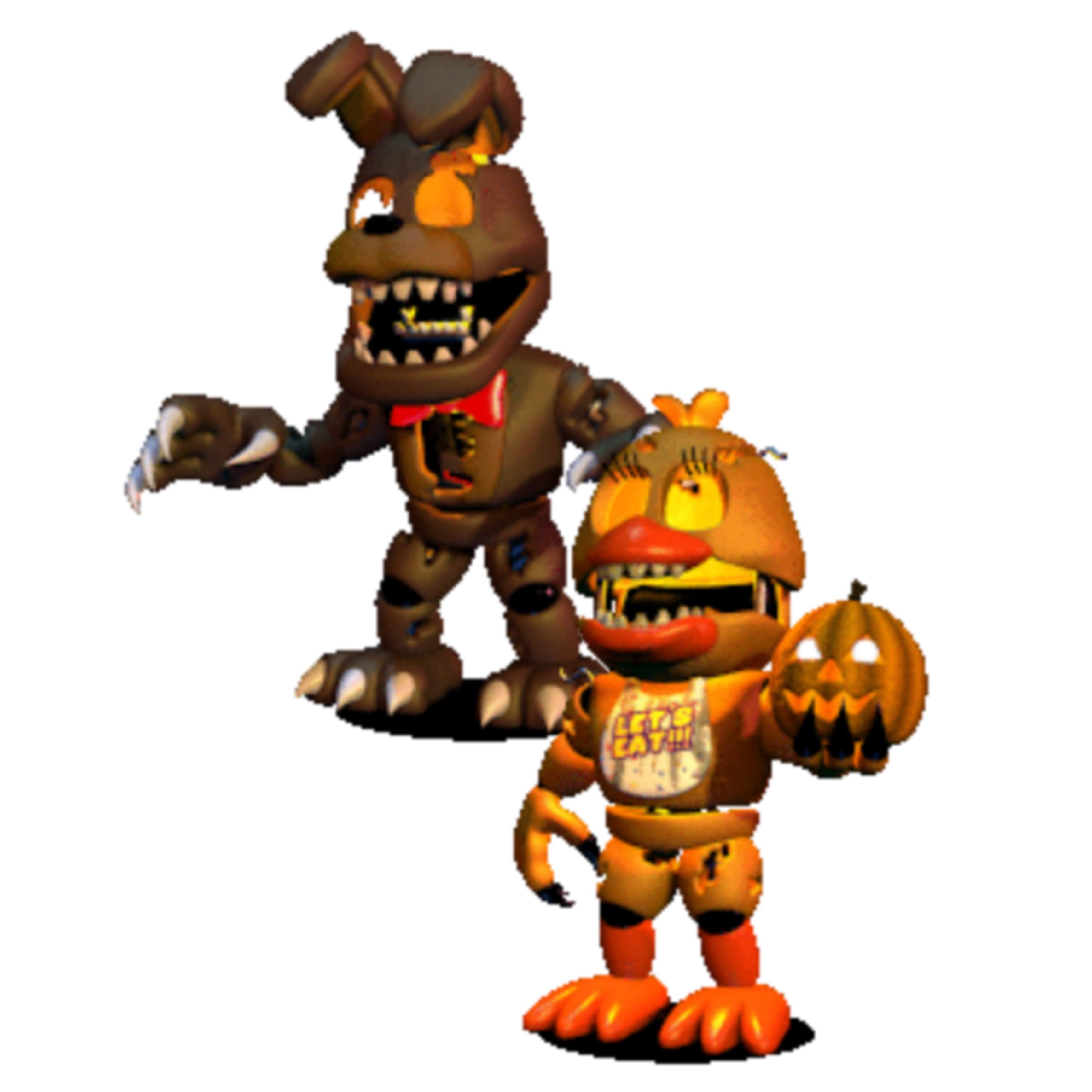 Poor Withered Chica Will Never Be Able To Have Some - Fnaf World