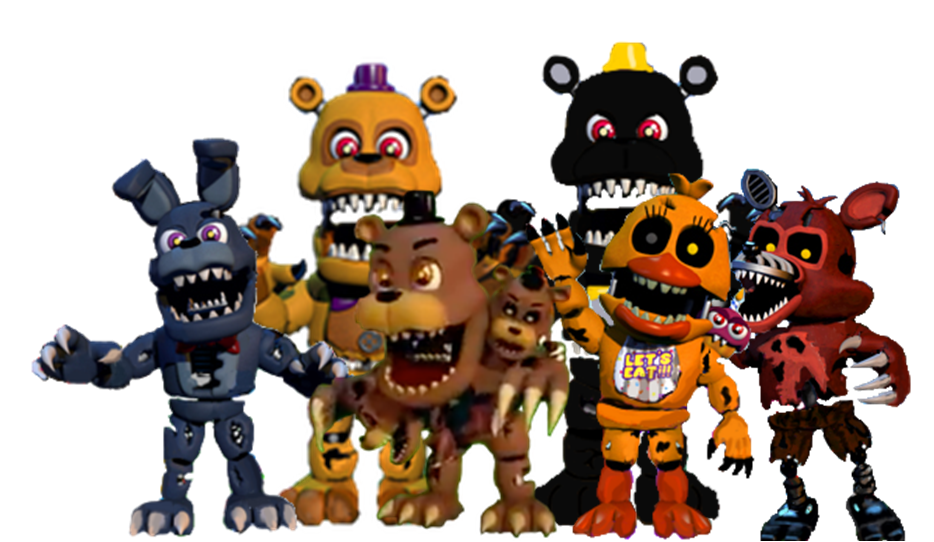 Adventure Nightmare Freddy Adventure Nightmare Bonnie Adventure Nightma...