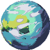 Fantasy Planet Rotating