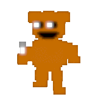 FNAF 3 mini game Puppet He is alone :(