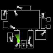 An early version of the camera map.