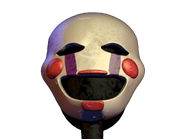 A texture of The Puppet hallucination with its face thrown.