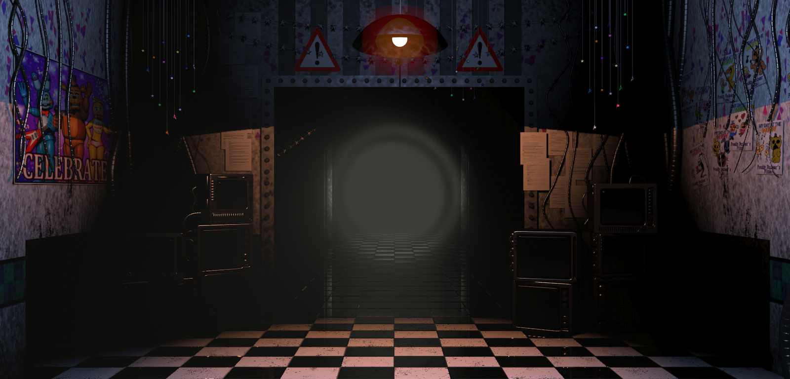 use your flashlight in five nights with 39