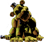 Transparent golden freddy decal by punchox3-d84pzyg