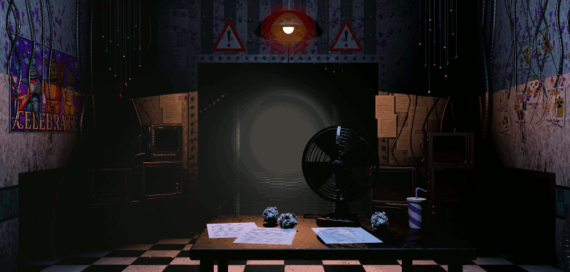 Five Nights At Freddy's Phantom Balloon Boy w/ Office Hallway