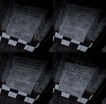 The Missing Children Incident Fnafapedia Wikia Fandom