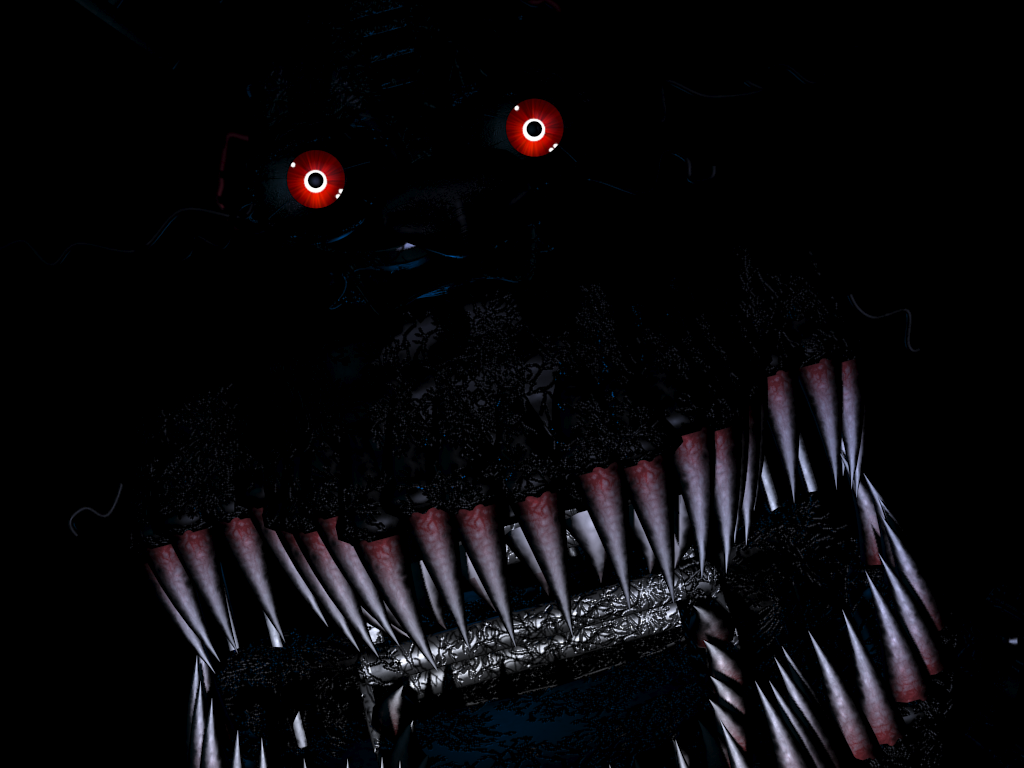 Nightmare Fredbear, fnaf, fnaf4, nightmare animatronics, HD