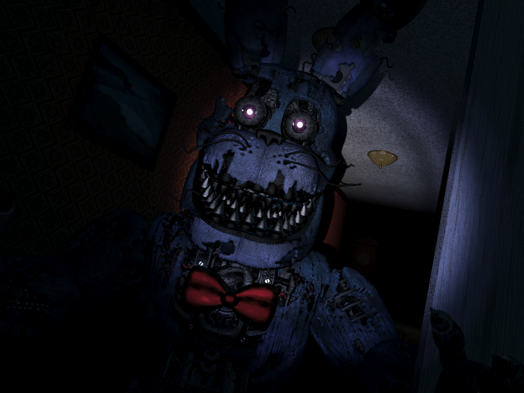 CHASED BY BONNIE! NEW JUMPSCARES + MAP!