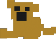Golden Freddy's sprite from the Death Minigames.