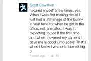 Scott Cawthon (informally) confirming that Bonnie is, in fact, male.