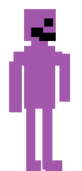 Purple Guy as seen in the "Take Cake to the Children" minigame.