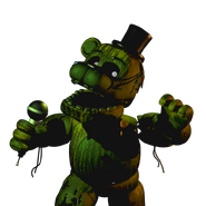 Phantom Freddy from the Extra menu, brightened and saturated for clarity.