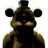 Golden Freddy's in the third cutscene.