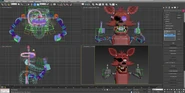 FoxyAnniversary.jpg (547 KB) A modelling screenshot of Foxy giving two thumbs up.