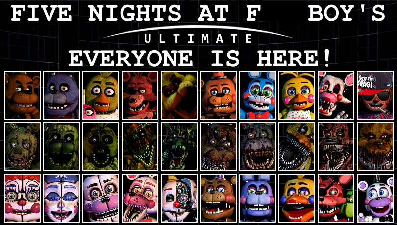 Five Nights at F***boy's: Complete Collection by Sable Katmai & Joshua Shaw  - Game Jolt
