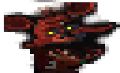 Withered Foxy  Minecraft Skin