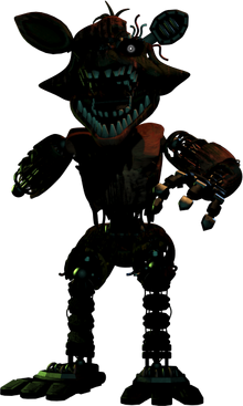 what does phantom foxy look like Phantom foxy